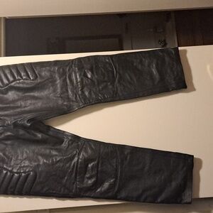 Men's motorcycle leather pants